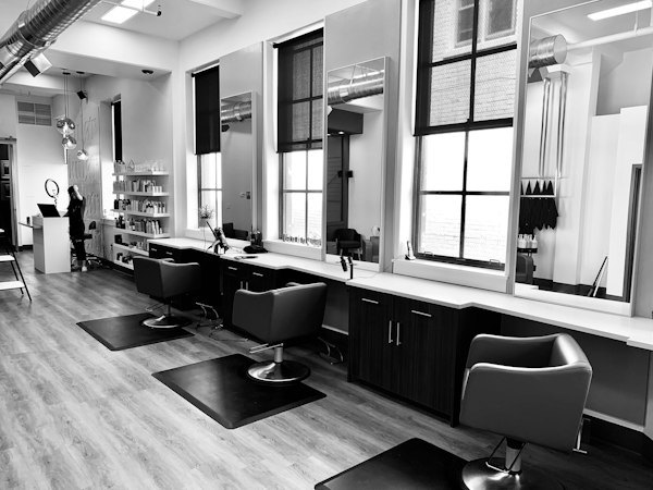 Salon beauty routine